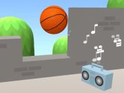Gioco Rimbalzare il basket dunk  in linea