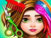 Gioco Parrucchiere e vestire ragazza  in linea
