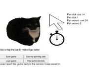 Gioco Clicker per gatti rotanti  in linea