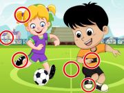 Gioco Differenze di calcio  in linea