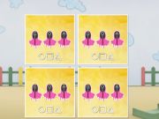 Gioco Match di scheda di memoria del gioco di calamari  in linea