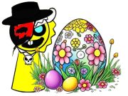 Gioco Sprunki Pasqua Coloring  in linea