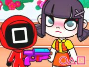 Gioco Puzzle puzzle: gioco di calamari vs avatar  in linea