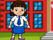 Gioco Salva la bambina da scuola  in linea