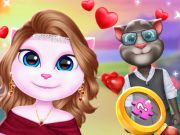 Gioco Coppia del gattino adorabile San Valentino  in linea