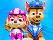 Gioco Puzzle puzzle: salvataggio di zampe  in linea