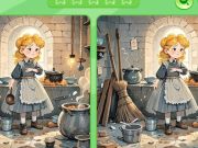 Gioco Trova le differenze: Cenerentola  in linea