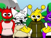 Gioco Sprunki Retake Human Nuovo  in linea