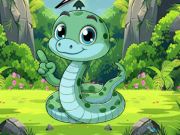 Gioco Serpente che cerca il bambino  in linea