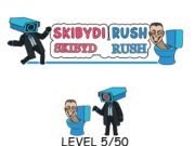 Gioco Skibydi Rush  in linea