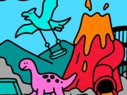 Gioco Colore di Code Dino Park  in linea