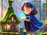 Gioco Trova le differenze: piccola strega  in linea