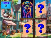 Gioco Game di memoria degli animali divertenti  in linea