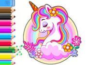 Gioco Libro da colorare: Unicorn Garden  in linea