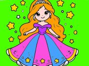 Gioco Torna a scuola Princess Coloring Book  in linea