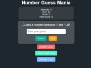 Gioco Numero indovina mania  in linea