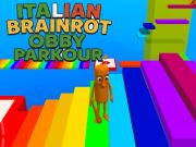 Gioco Brainrot Obby Parkour italiano  in linea