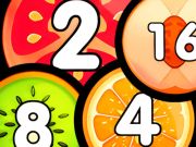 Gioco Unisci le sfere sparatutto 2048 Connetti i frutti  in linea