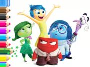 Gioco Libro da colorare: Inside Out  in linea
