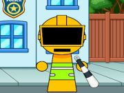Gioco Policeman Sprunki per bambini  in linea