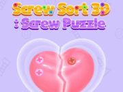 Gioco Ordina vite Ordina il puzzle della vite 3D in linea