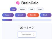Gioco Braincalc in linea