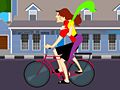 Gioco Bacio ciclistico  in linea