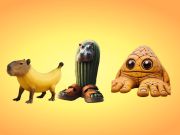 Gioco Animali italiani con recitazione vocale in linea