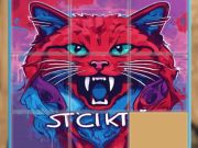 Gioco Frenzy puzzle di gatti puzzle in linea