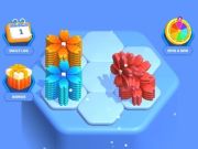 Gioco Puzzle hexa di fiori in linea
