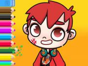 Gioco Libro da colorare: Avatar World Schoolboy in linea