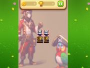 Gioco Match di memoria del gatto pirata in linea