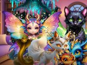 Gioco Misteriosi familiari incantati bestiario in linea