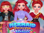 Gioco Sirena principessa tutto l'anno intorno alla moda in linea