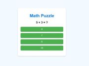 Gioco Puzzle matematica in linea