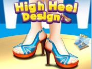 Gioco Design ad alto tacco in linea