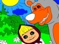 Gioco Masha e l'orso nel bosco  in linea