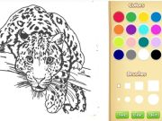 Gioco Libro da colorare di animali realistici per bambini in linea