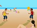 Gioco Spiaggia girini in linea