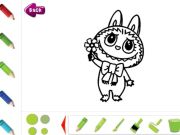 Gioco Pagine da colorare di Labubu in linea