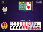 Gioco Gin Rummy in linea