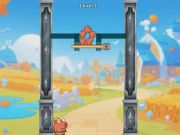 Gioco Salva il perno di tirali del bambino Capybaras in linea