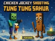 Gioco Gerno di pollo che spara a Tung Tung Sahur in linea
