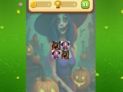 Gioco Match di memoria di Halloween Witch in linea