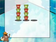 Gioco Ordina i secchi in linea