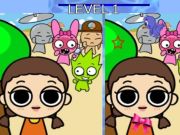 Gioco Sprunki e Squid Game Difference in linea