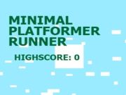 Gioco Platformer Runner minimo in linea