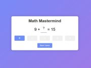 Gioco Mastermind matematica in linea