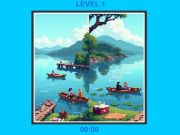Gioco Puzzle di slittamento pixel in linea