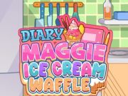 Gioco Diario Maggie: waffle gelato in linea